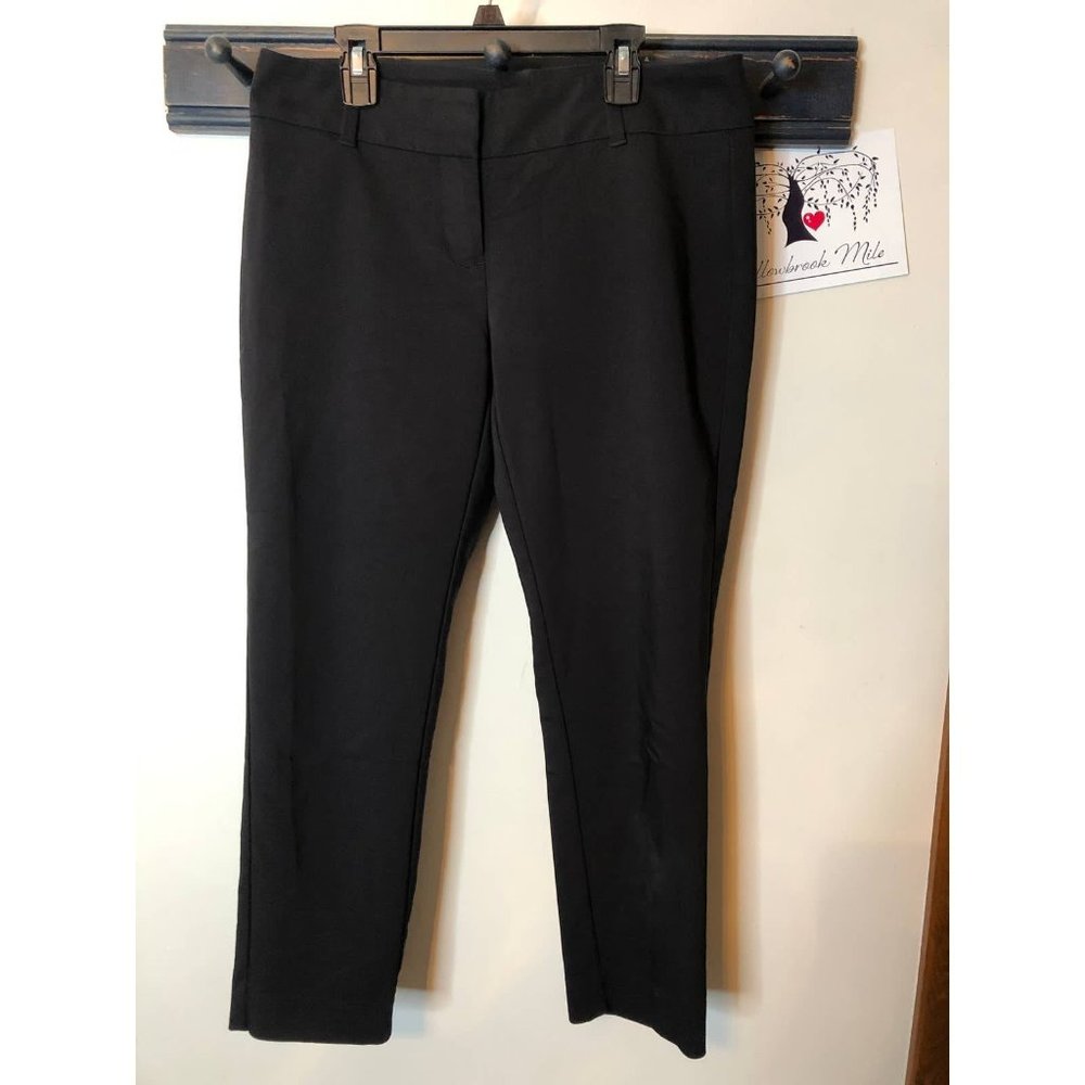 White House Black Market Black Pants Sz 6
